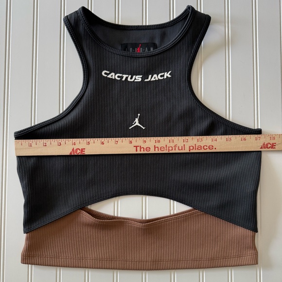 Cactus Jack by Travis Scott Black and Brown Tank Top - Picture 2 of 8